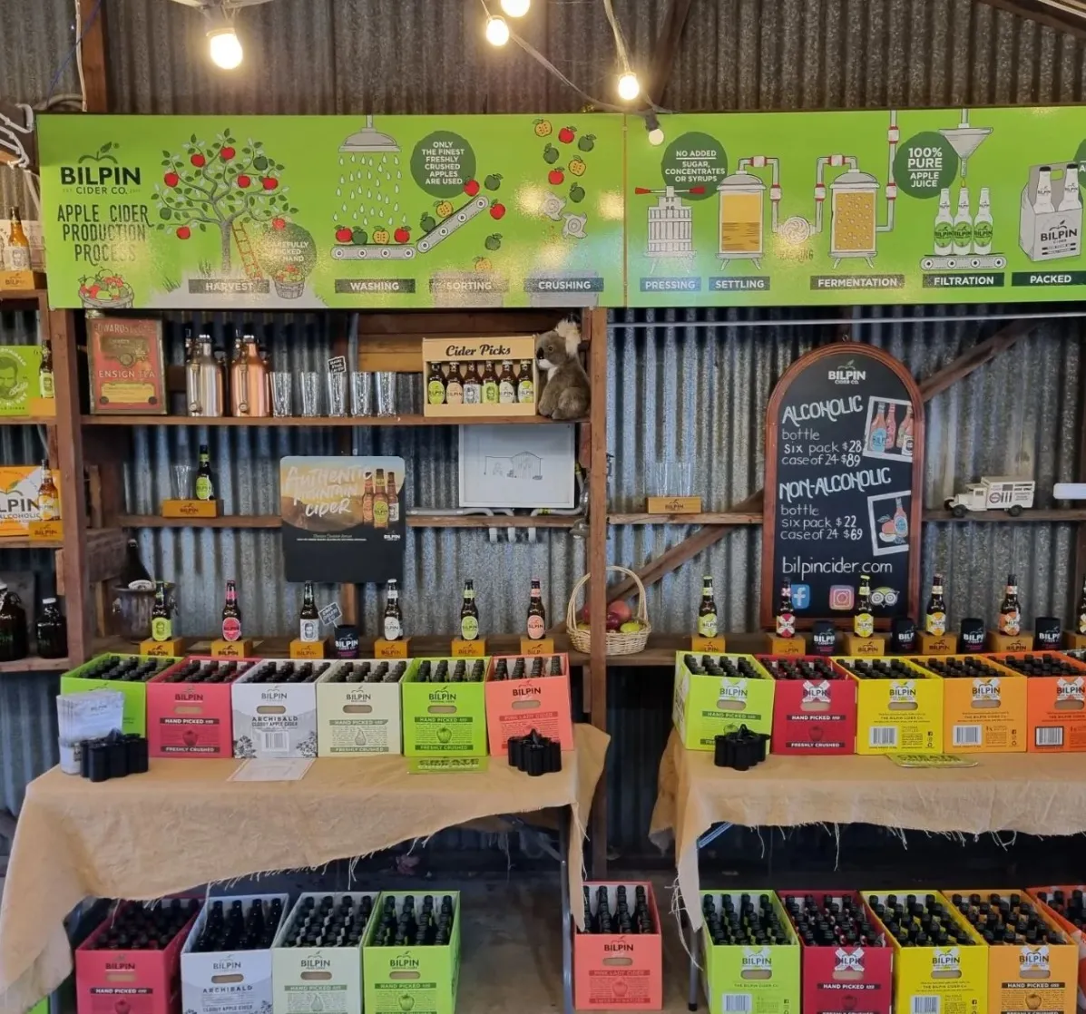 Cider Tasting in Bilpin