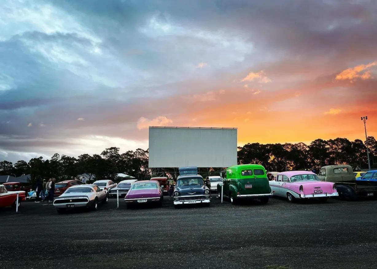 Enjoy a Film at Heddon Greta Drive-In Theatre